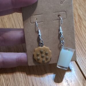 Cookie and Milk Earrings